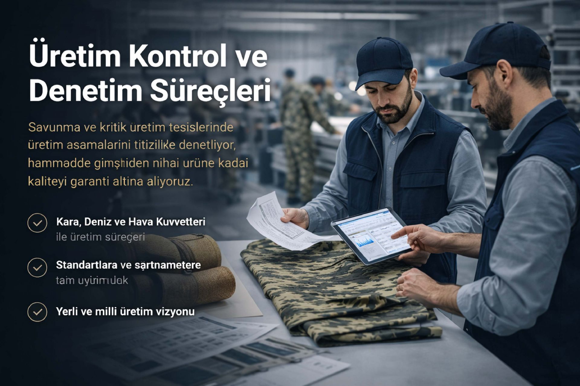 Üretim Kontrol ve Denetim Süreçleri